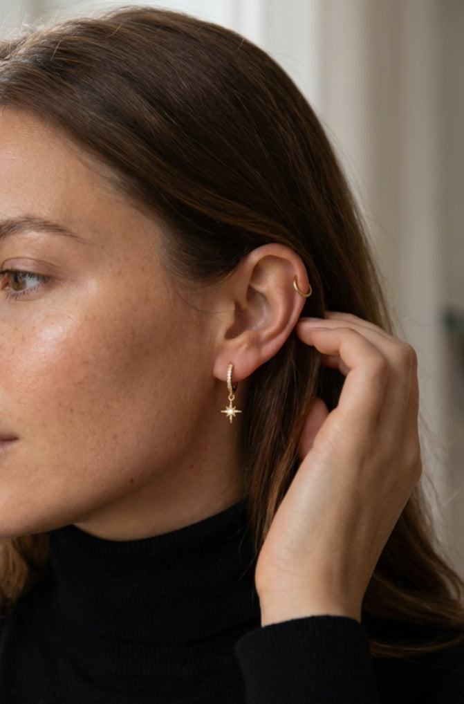 Classic Diamond Stud Earrings