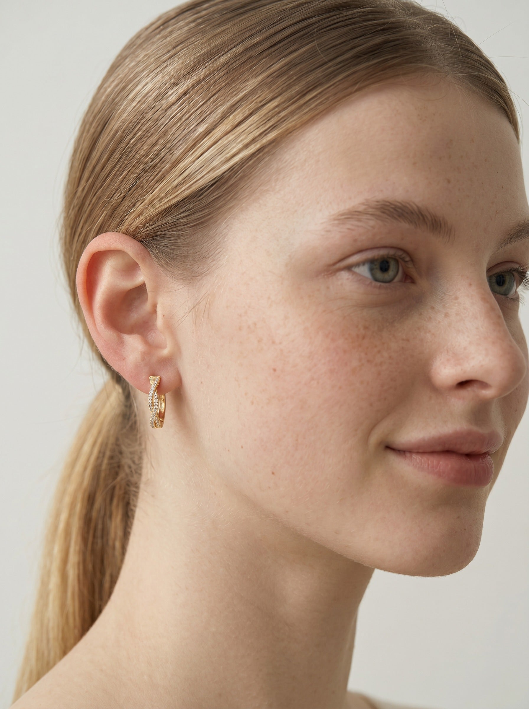 Brilliant Diamond Halo Earrings