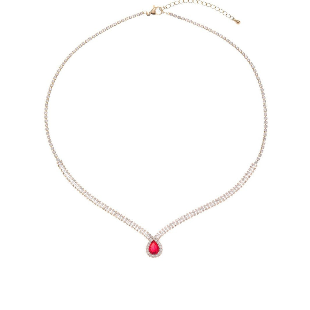 Vintage Diamond Statement Necklace