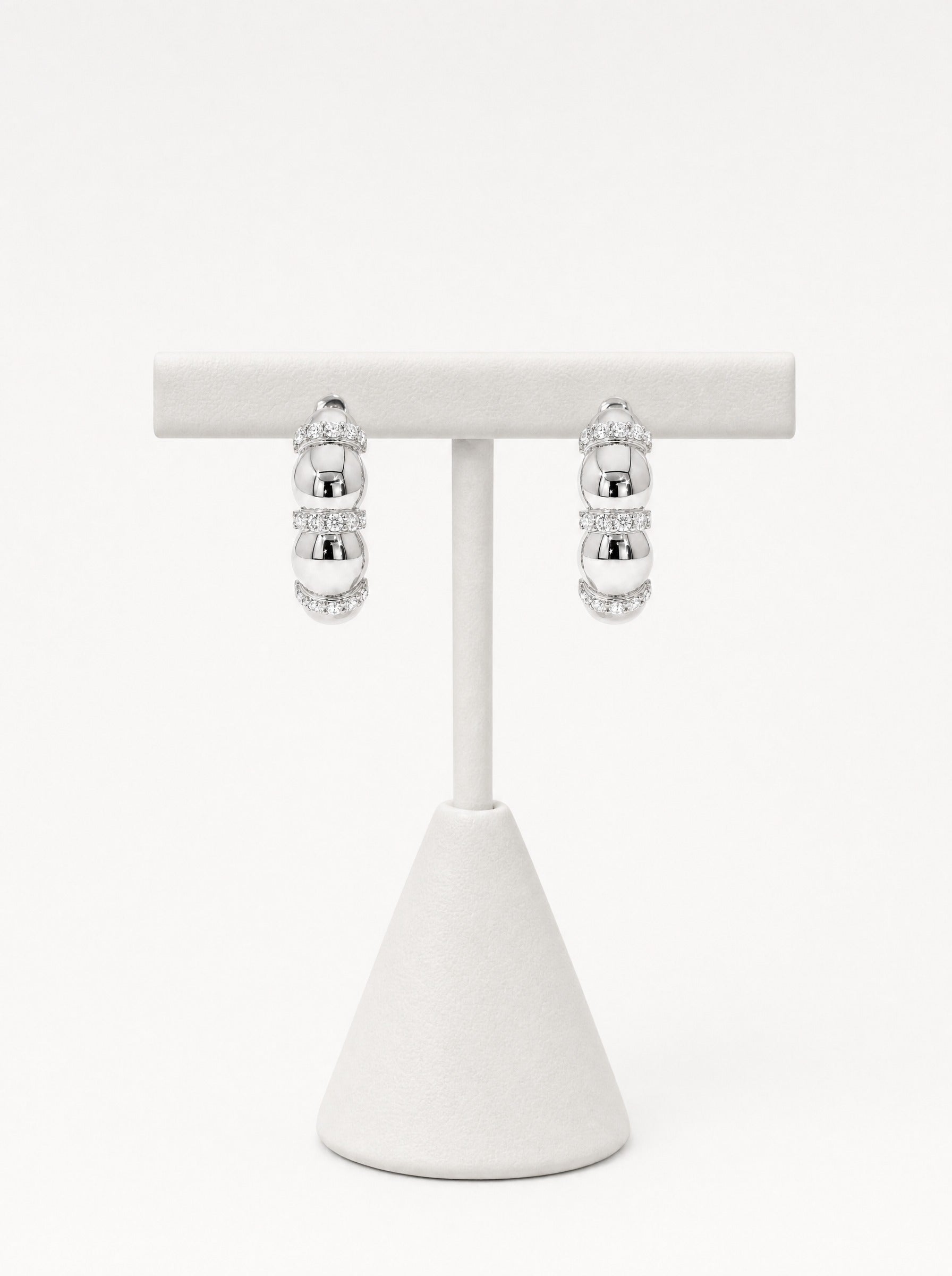 Petite Diamond Stud Earrings