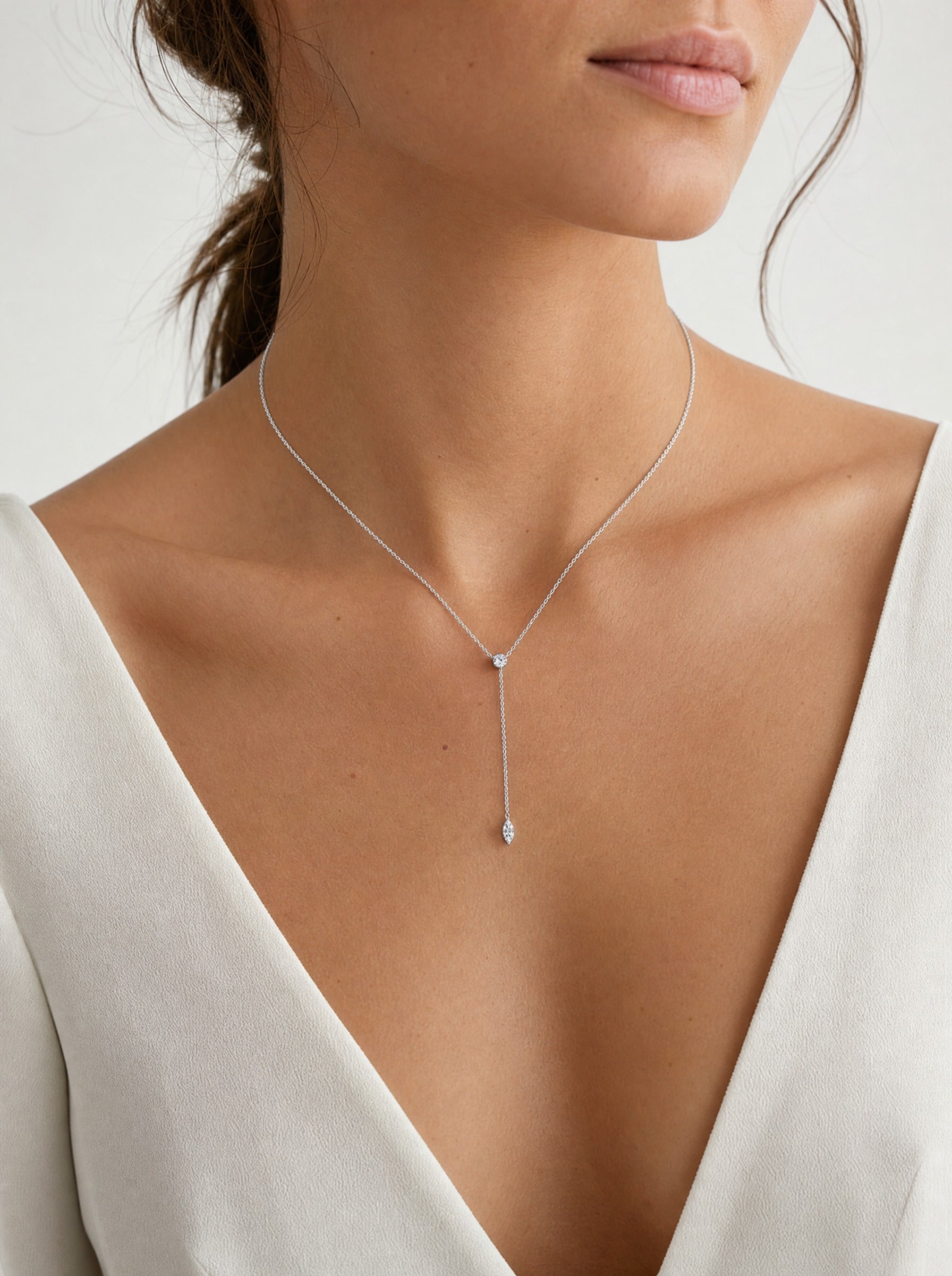 Essential Diamond Solitaire Necklace