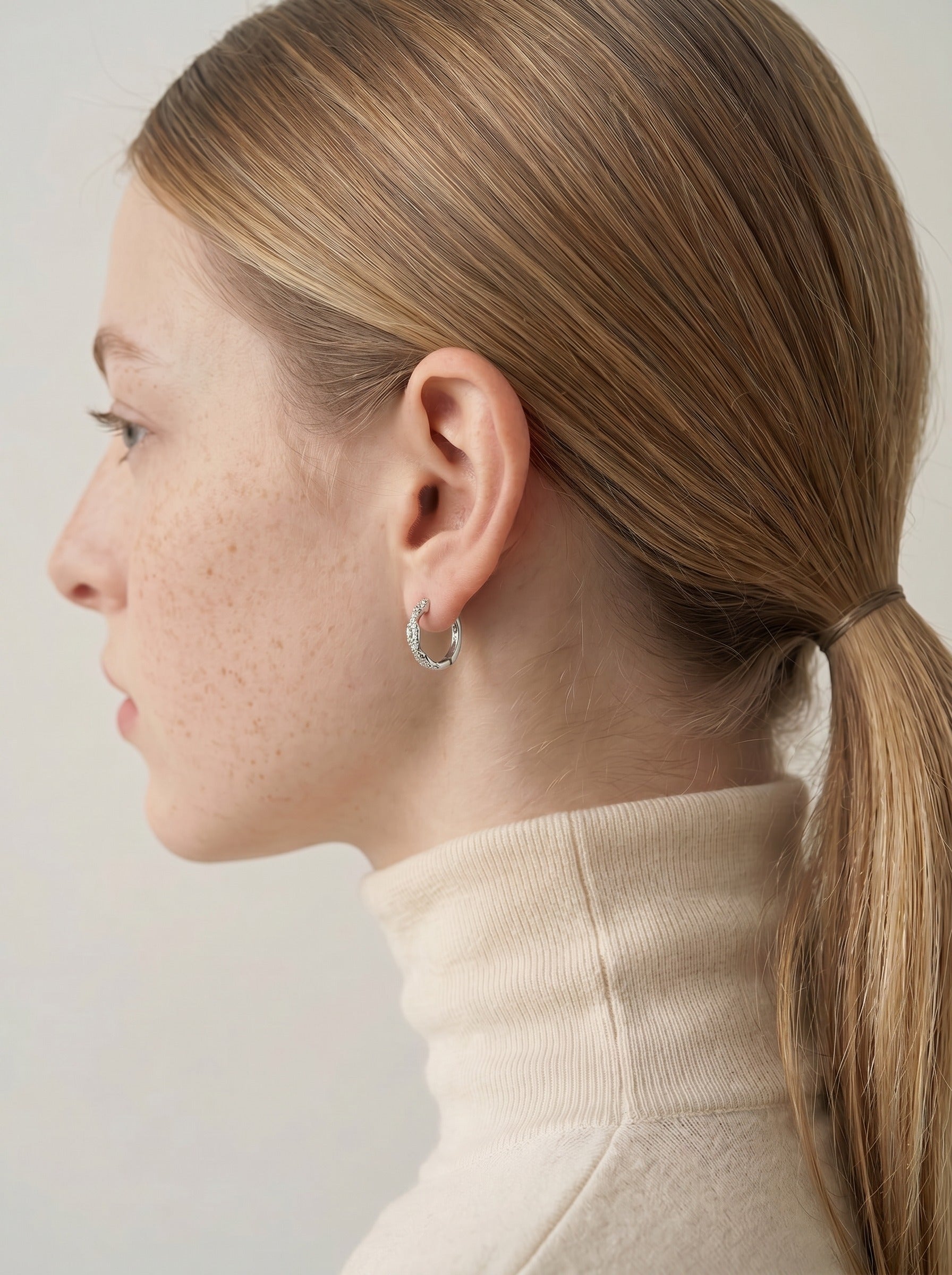 Brilliant Diamond Halo Earrings
