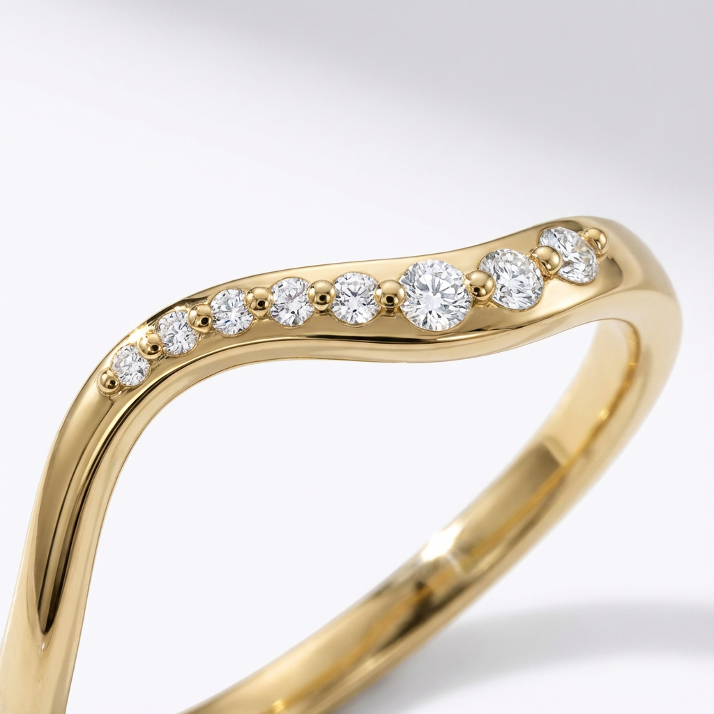 Dainty Gemstone Band Ring