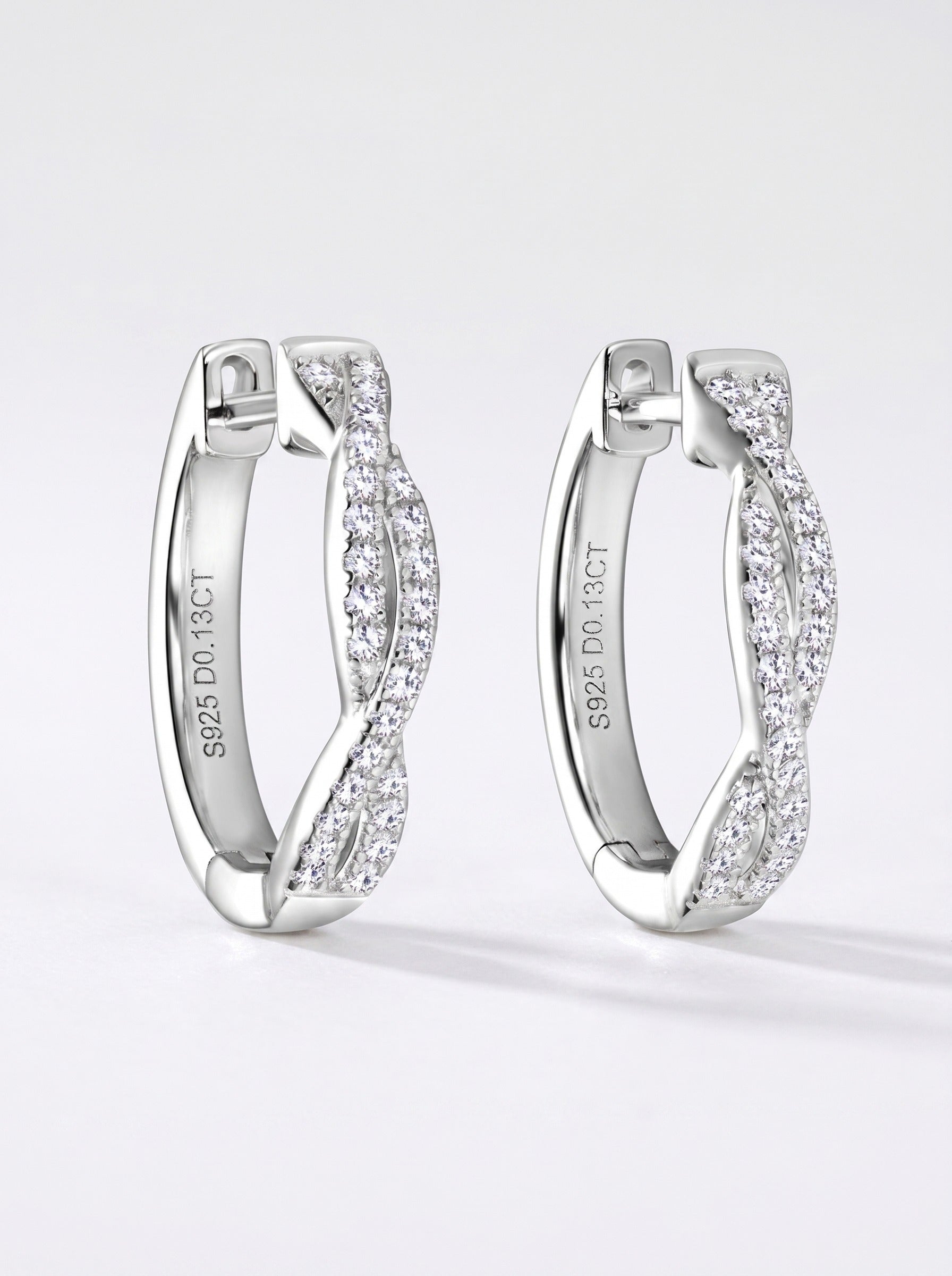 Brilliant Diamond Halo Earrings