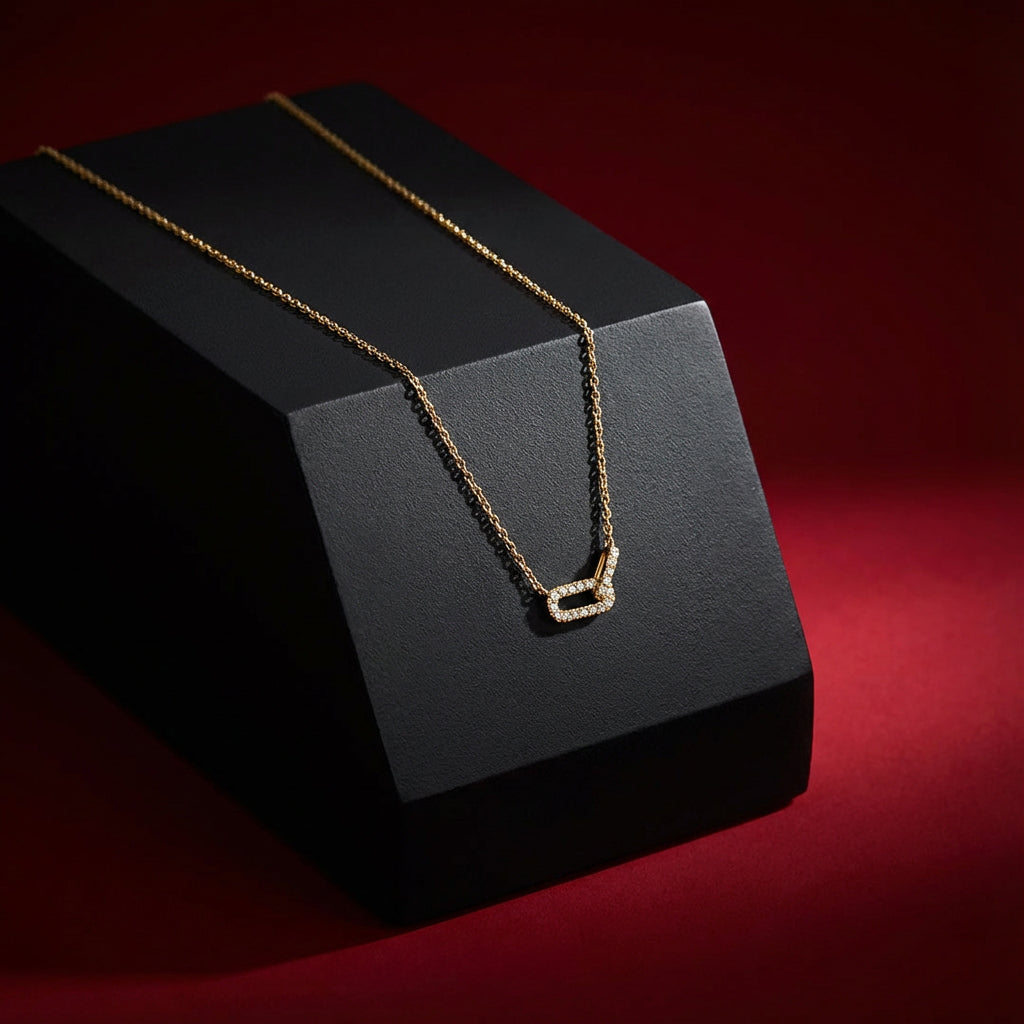 Celestial Pave Pendant Necklace