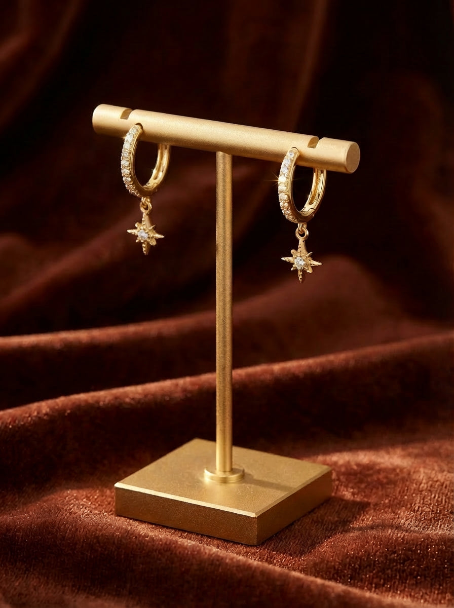 Classic Diamond Stud Earrings