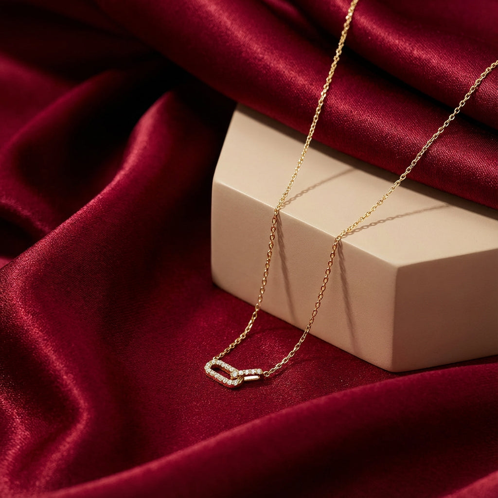 Celestial Pave Pendant Necklace